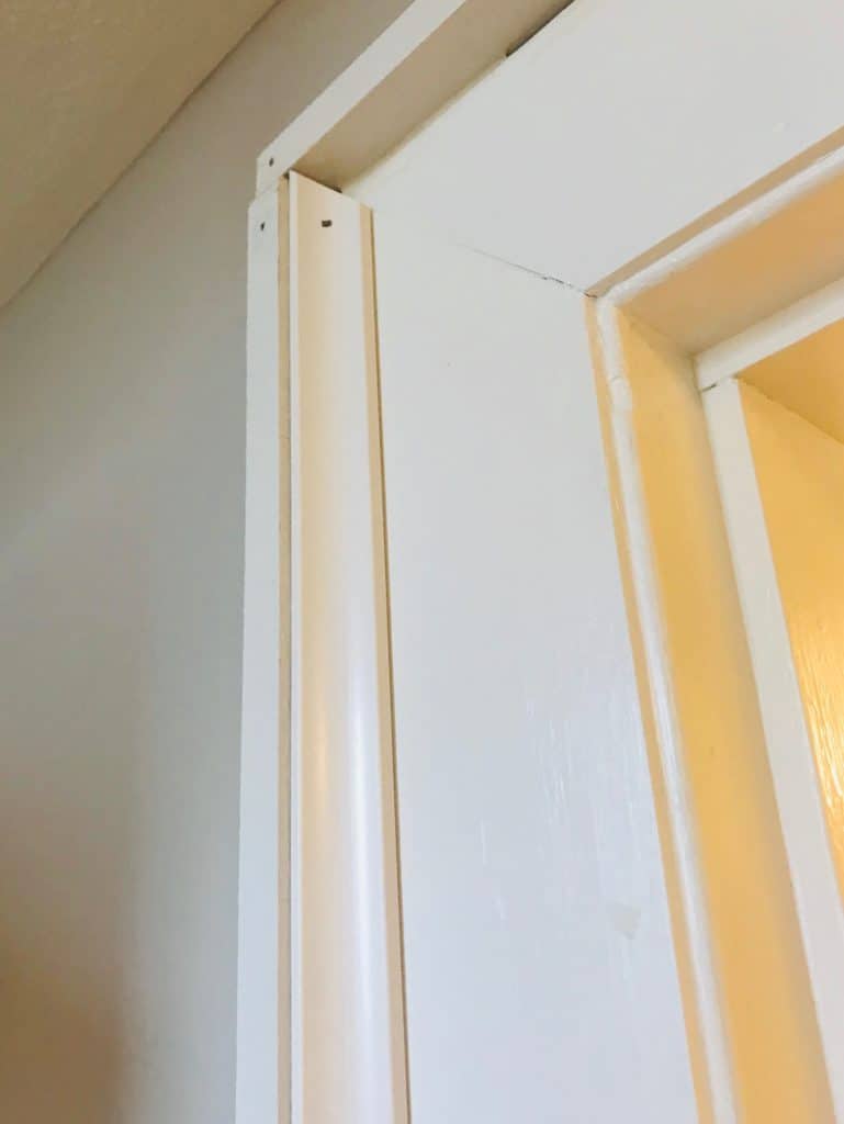 Door trim corner