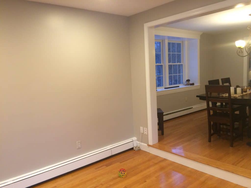 Sunroom into dining room