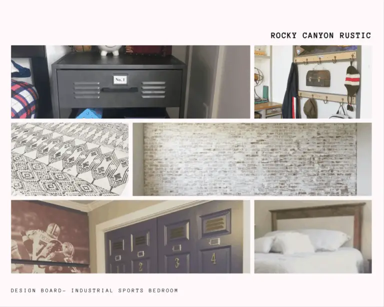 Bedroom Design Board