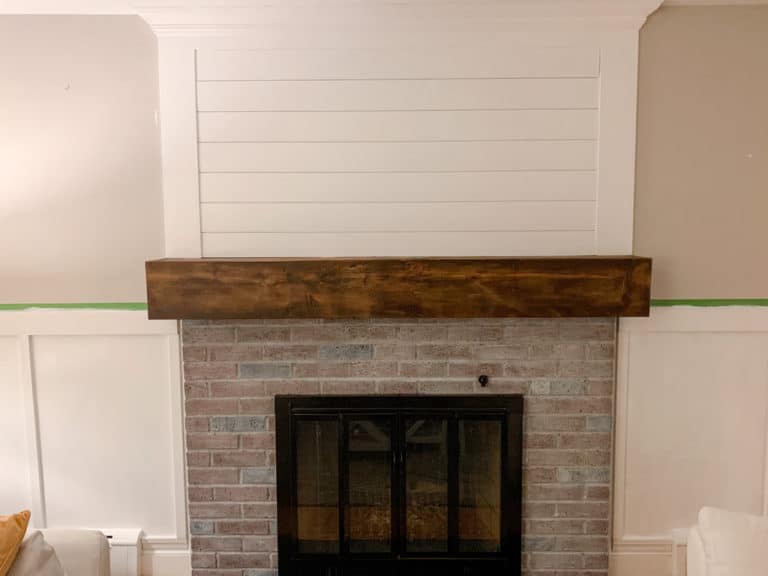 Shiplap Fireplace