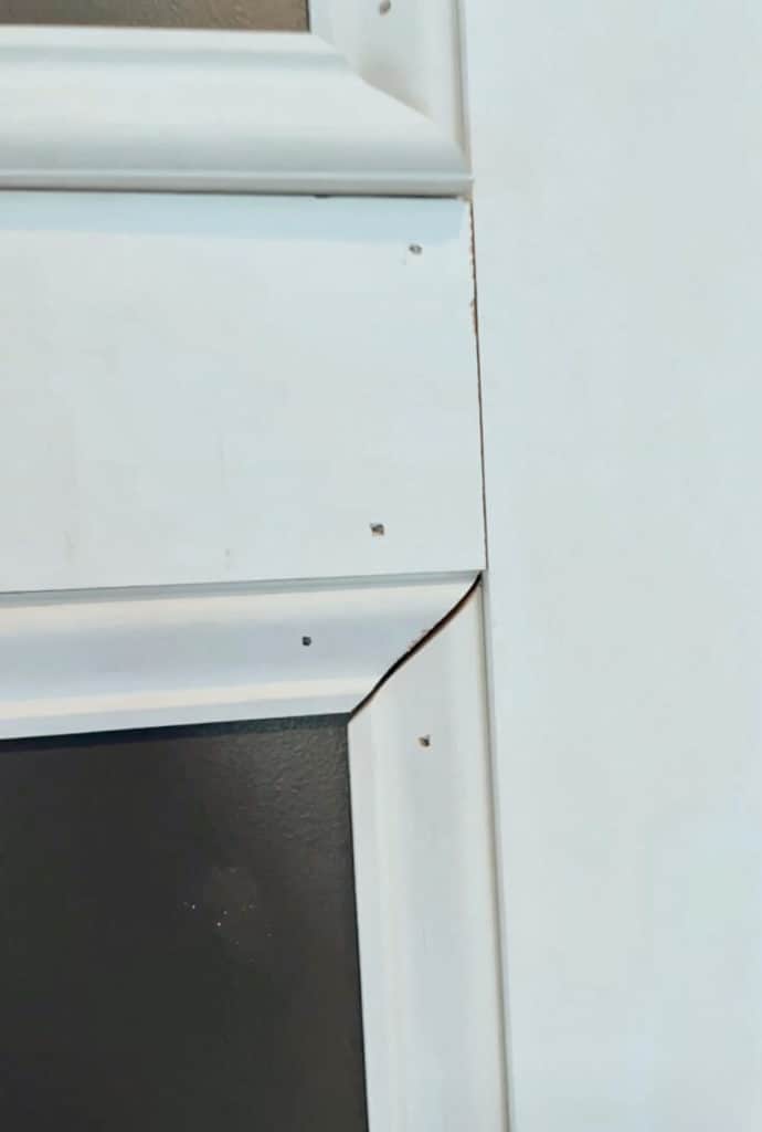 close up base cap trim