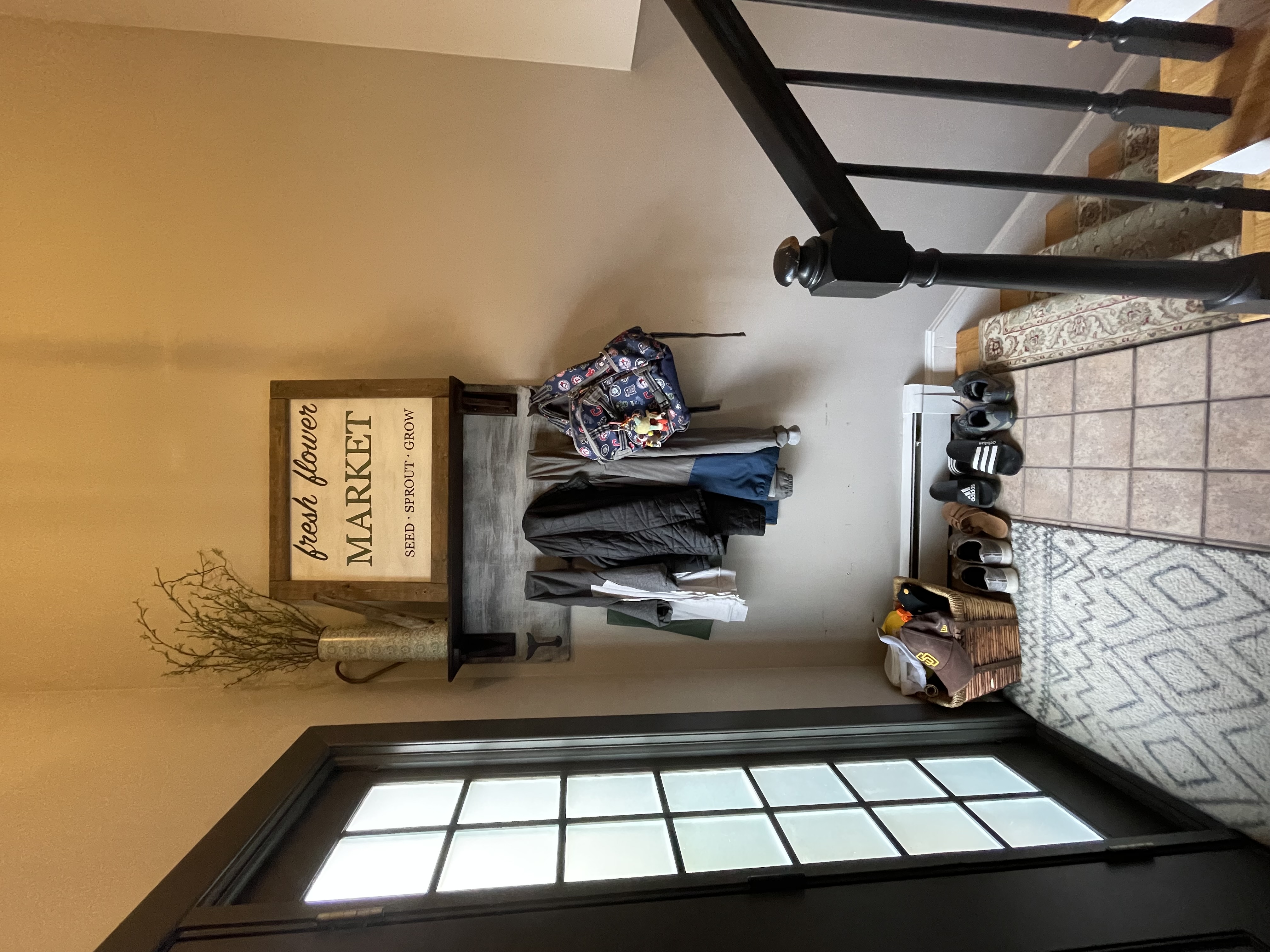 Entryway before